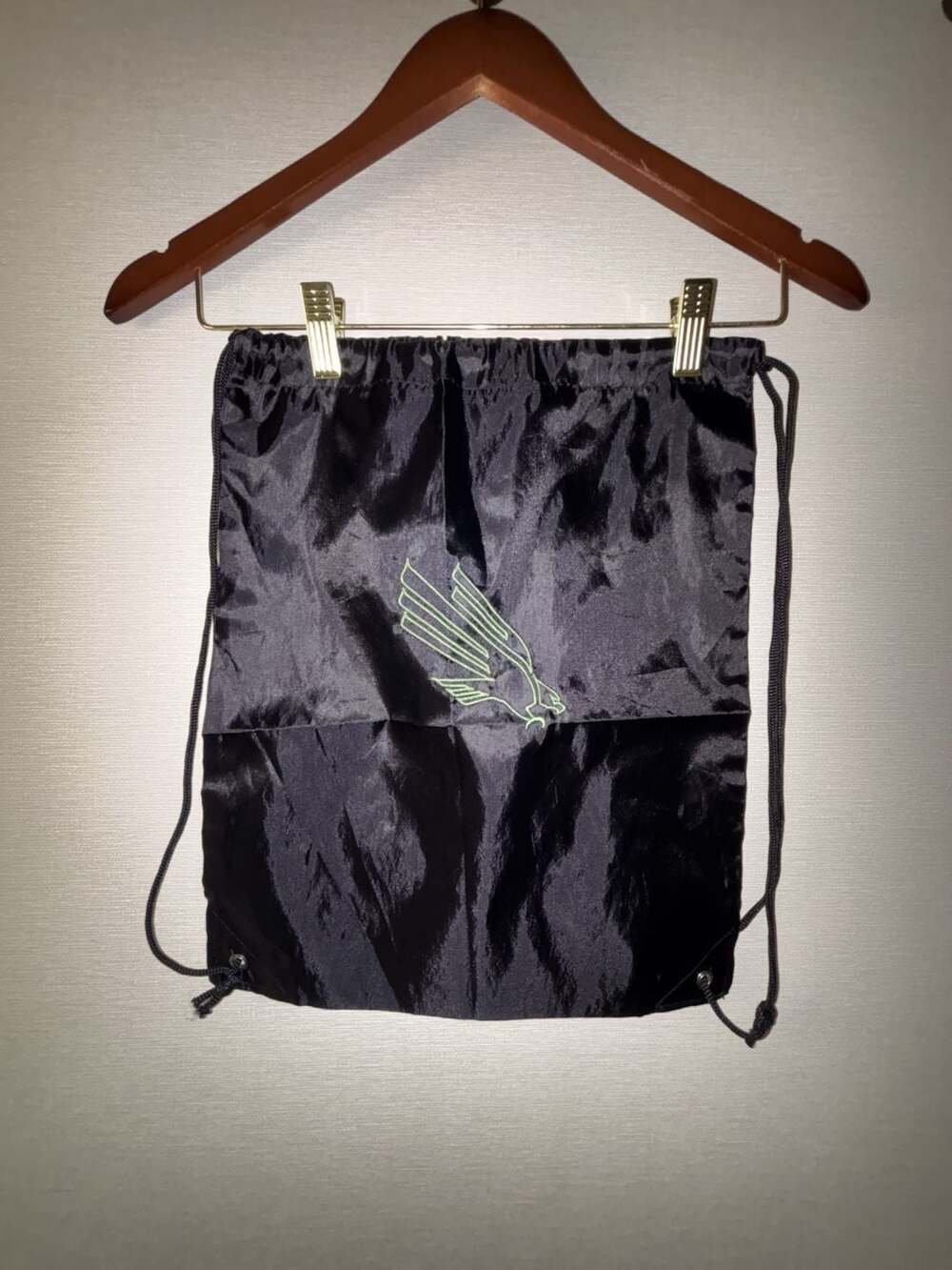 North Texas Mean Green Satin Drawstring Cinch Backpack